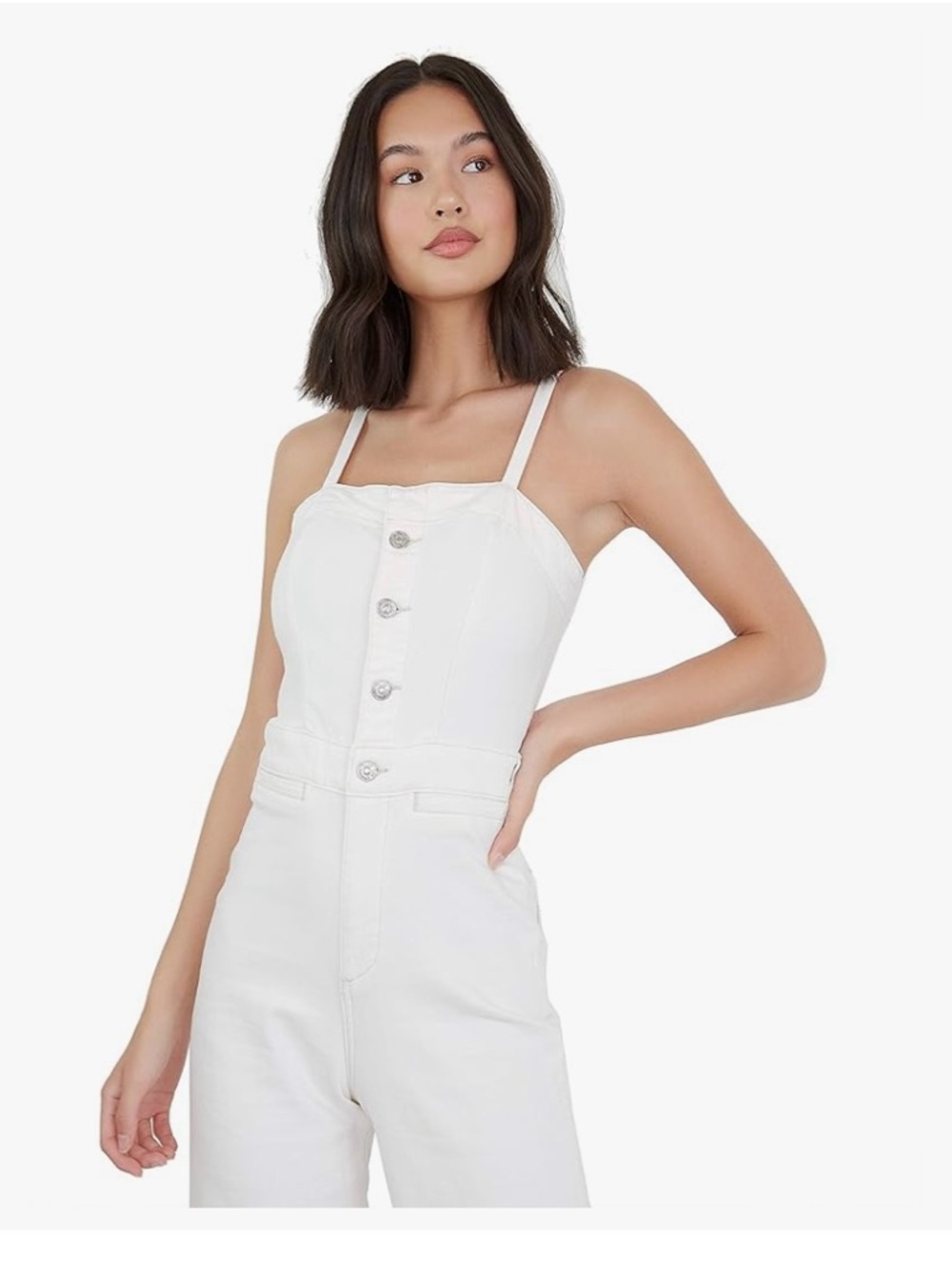 PAIGE Anessa Denim Jumpsuit - Picture 6 of 10
